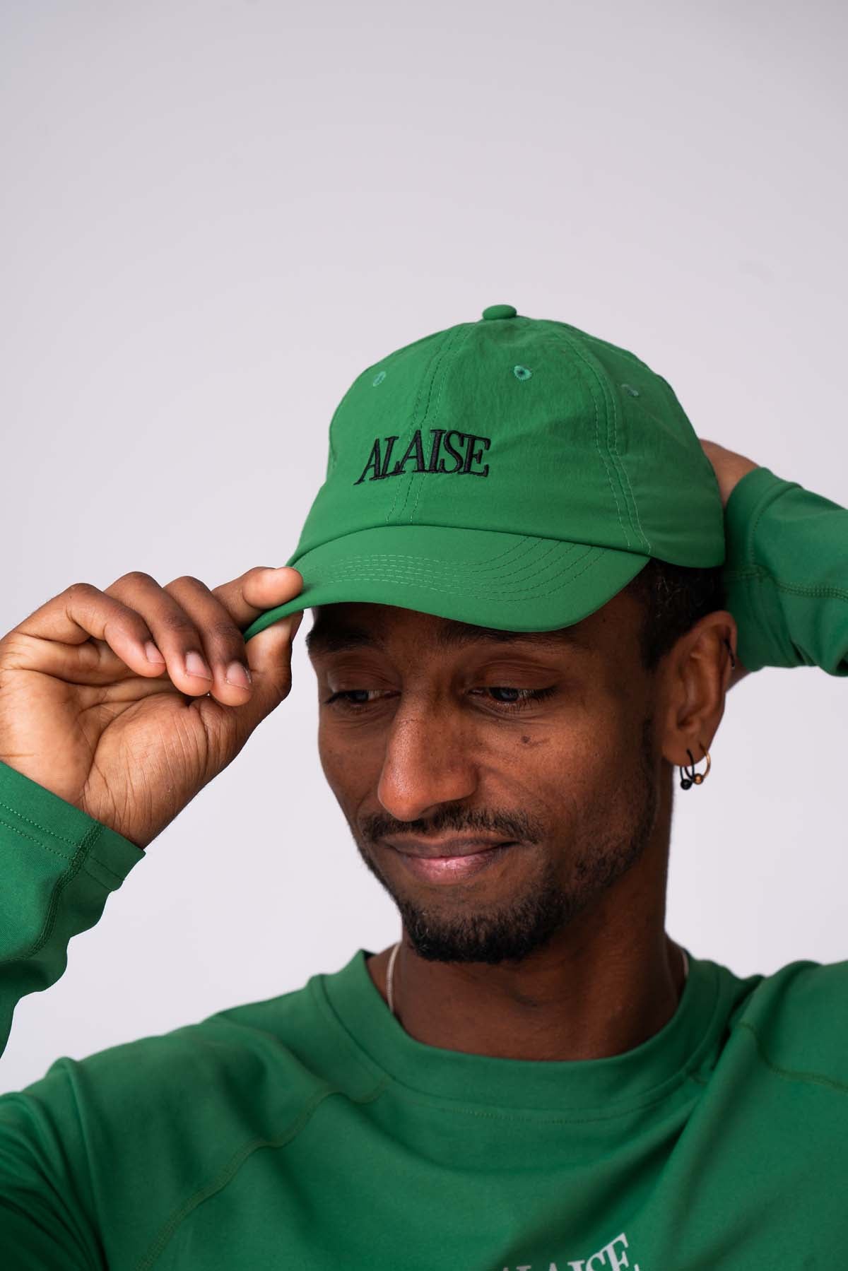 Lightweight Cap in Green