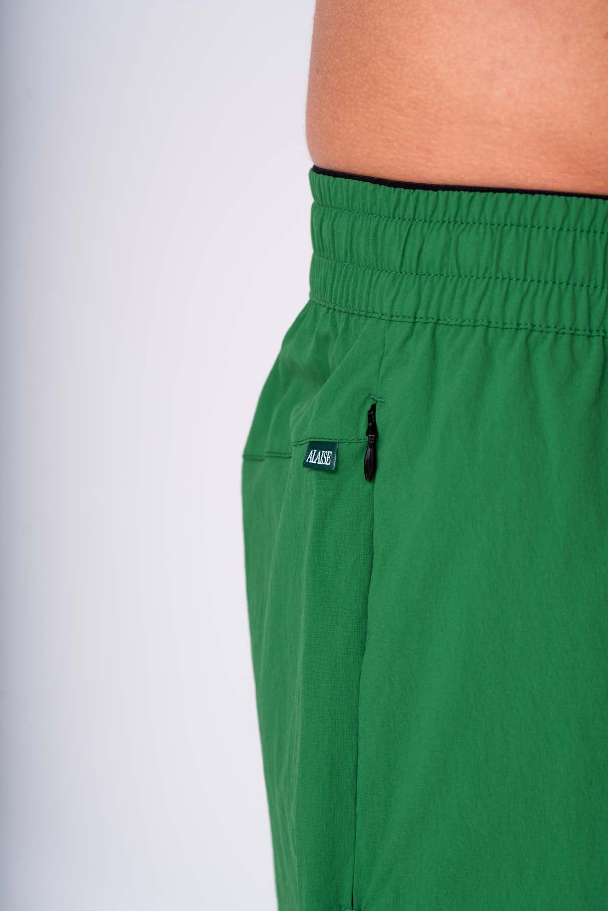 Active Shorts in Green