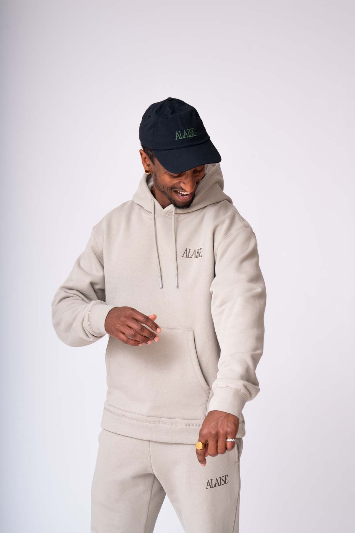 Comfort Hoodie in Beige