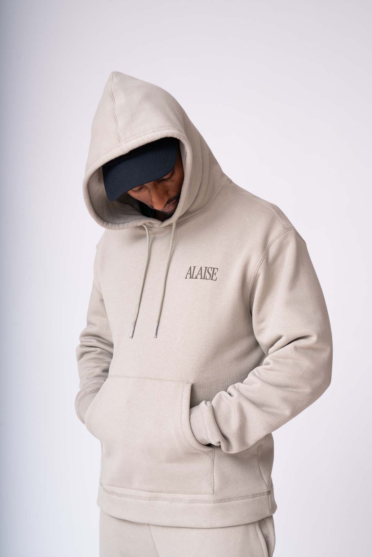 Comfort Hoodie in Beige