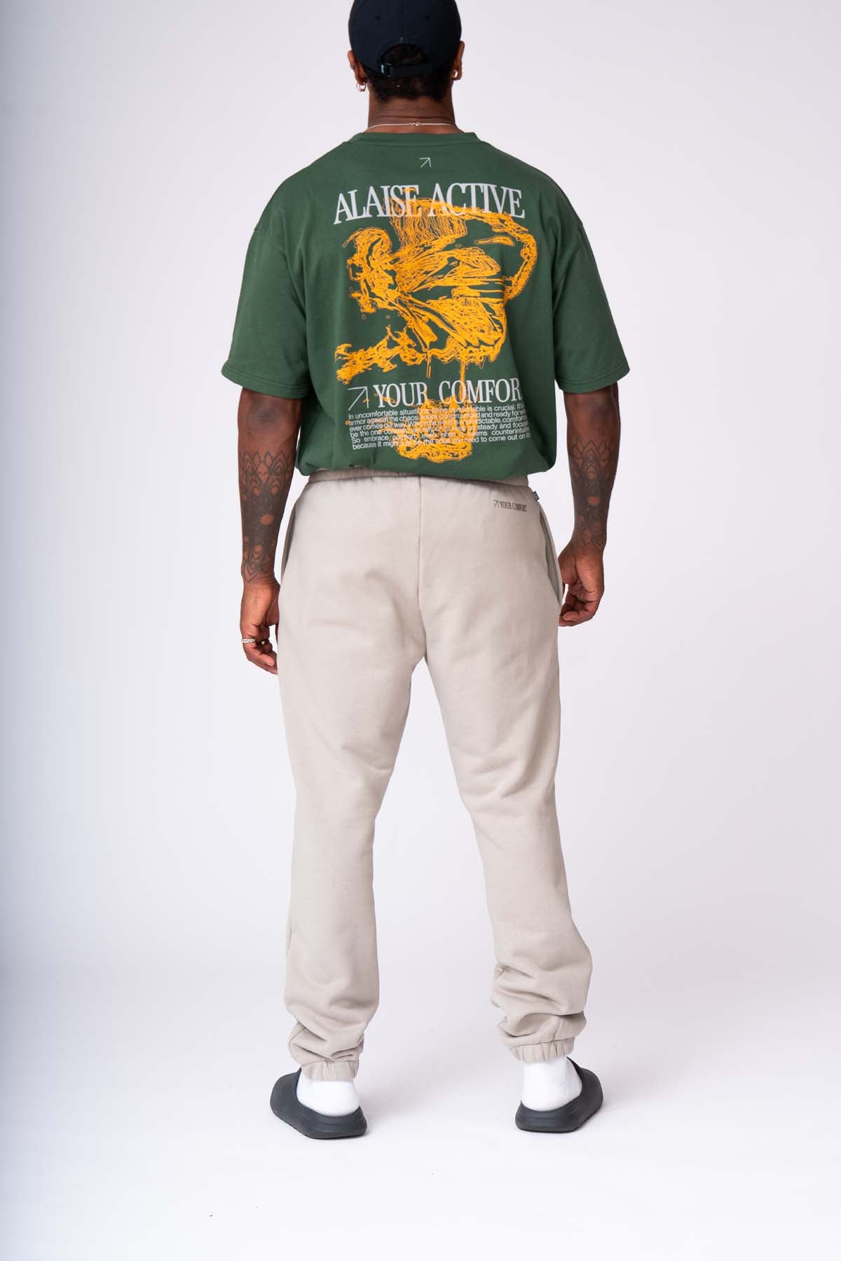 Comfort Sweatpants in Beige