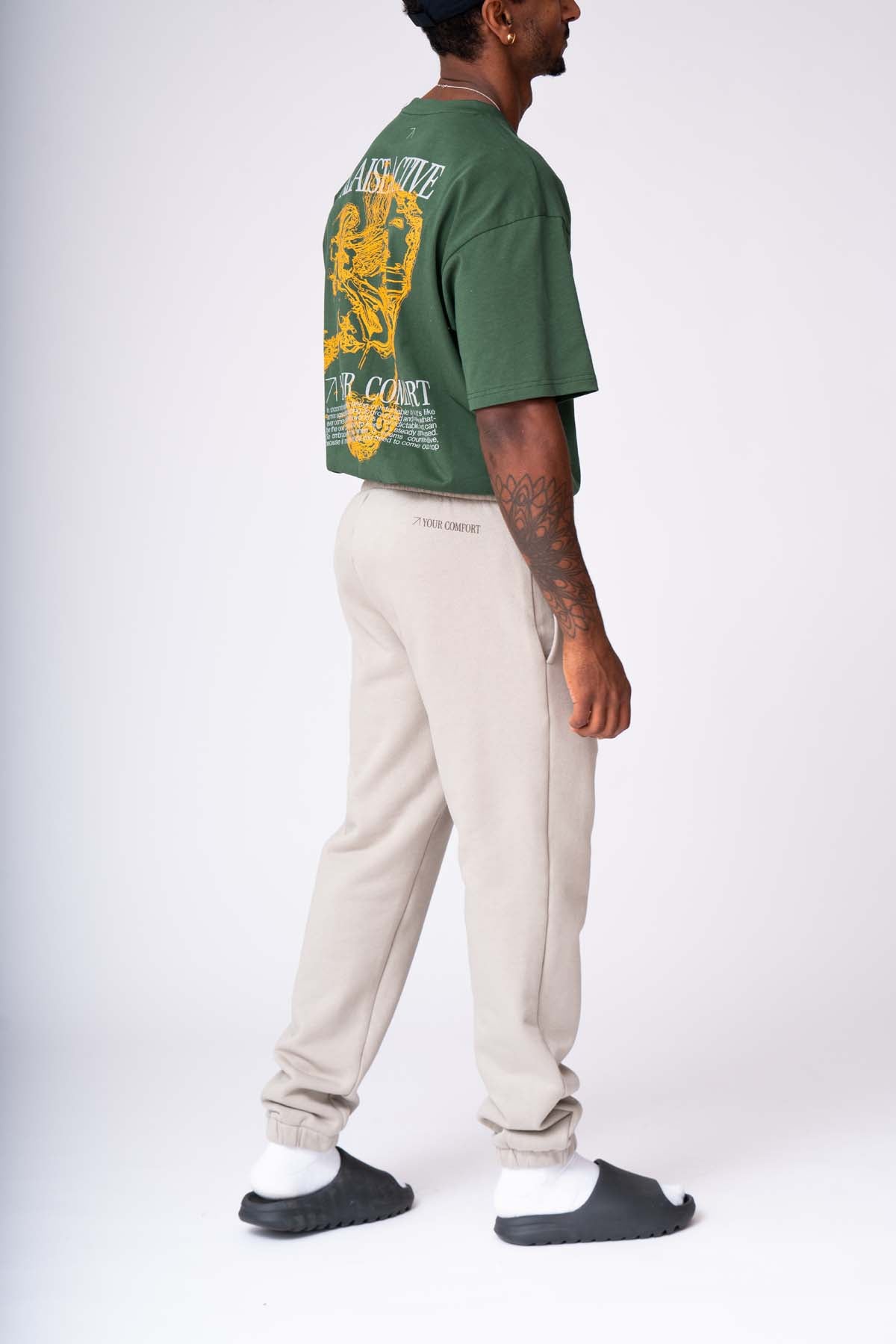 Comfort Sweatpants in Beige