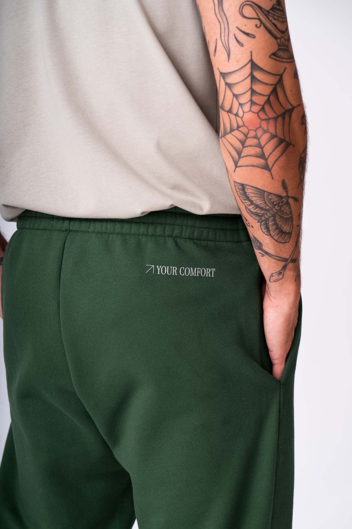 Comfort Sweatpants in Green