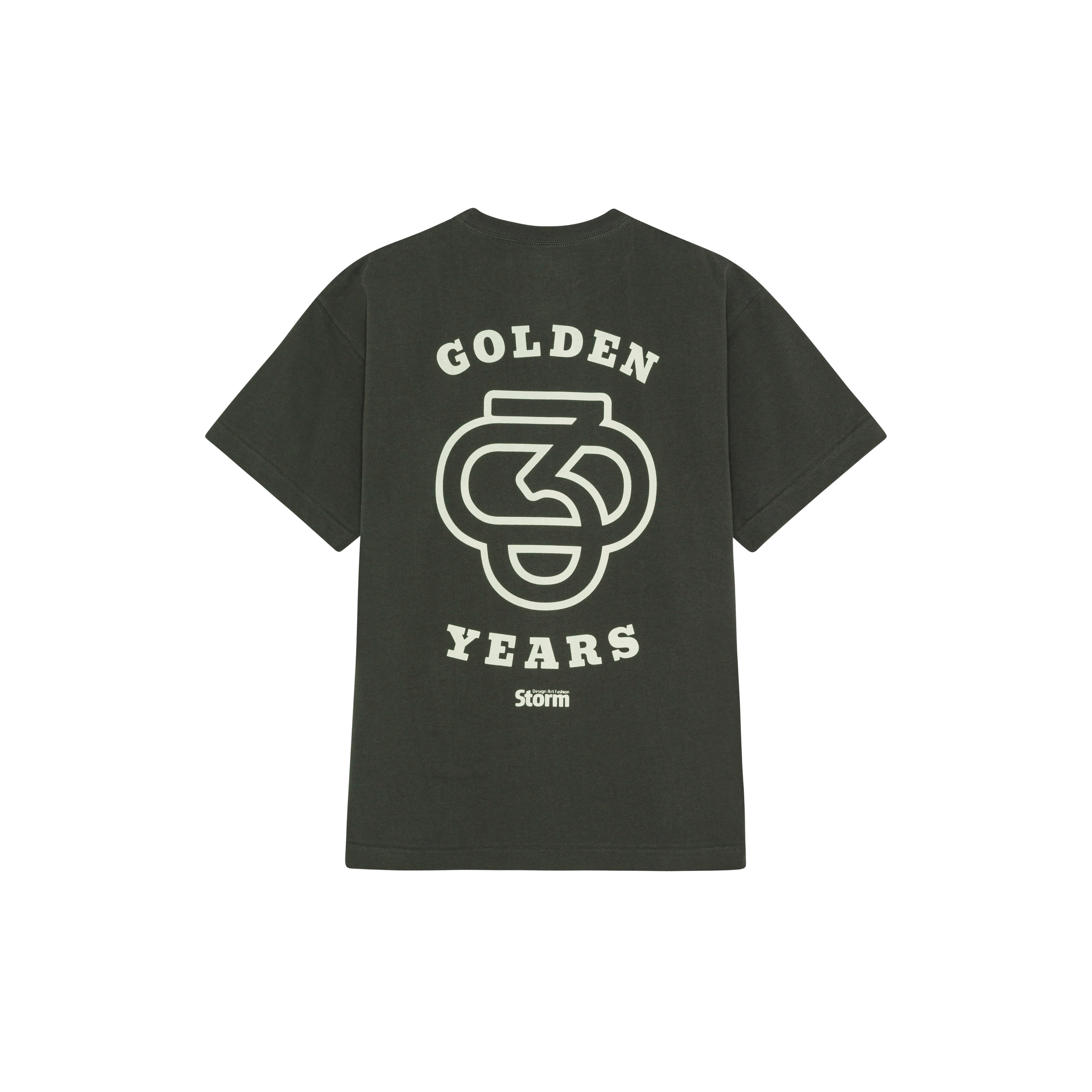 Golden Years Cotton Tee - Vintage Black