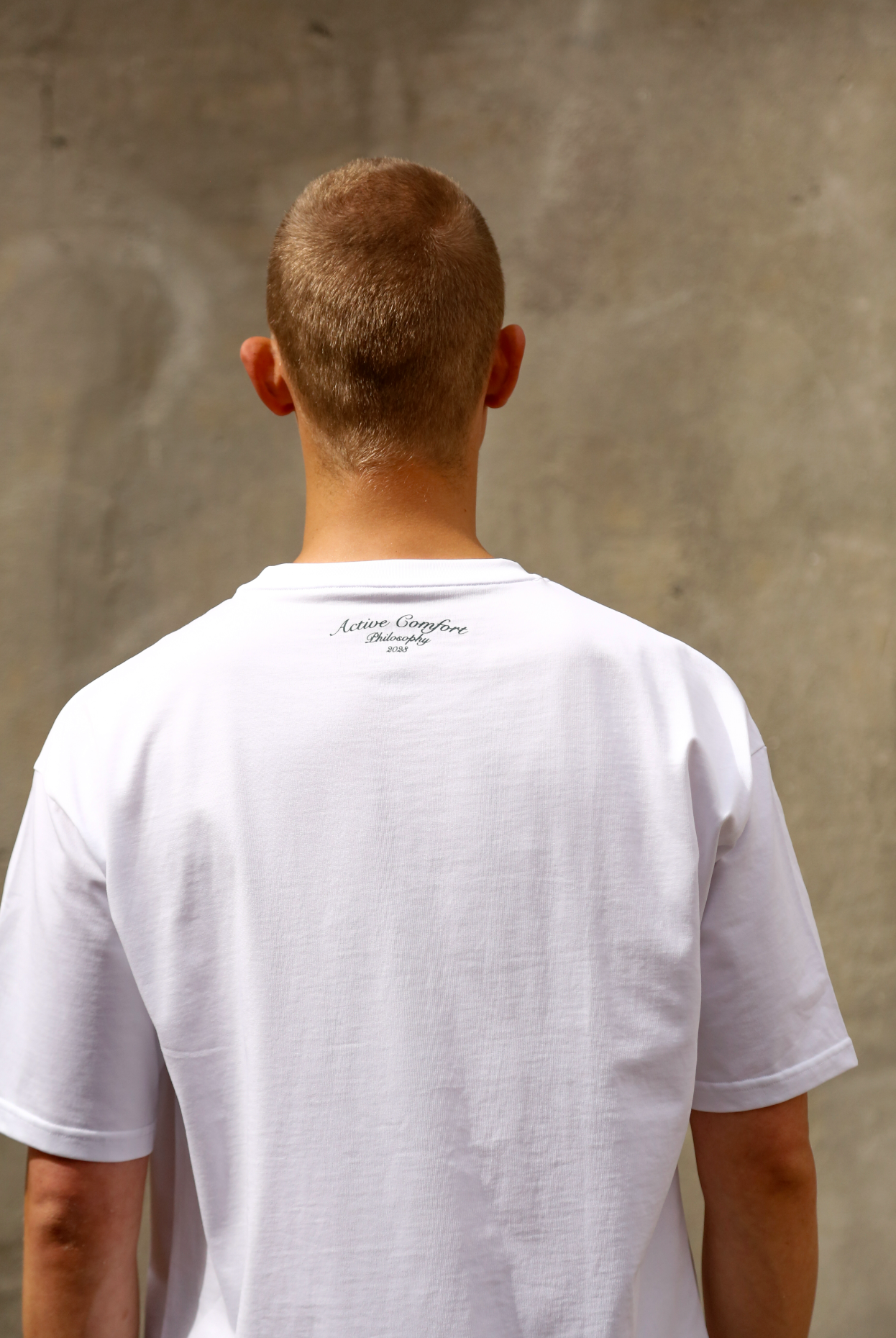 Philosophy Tee in White