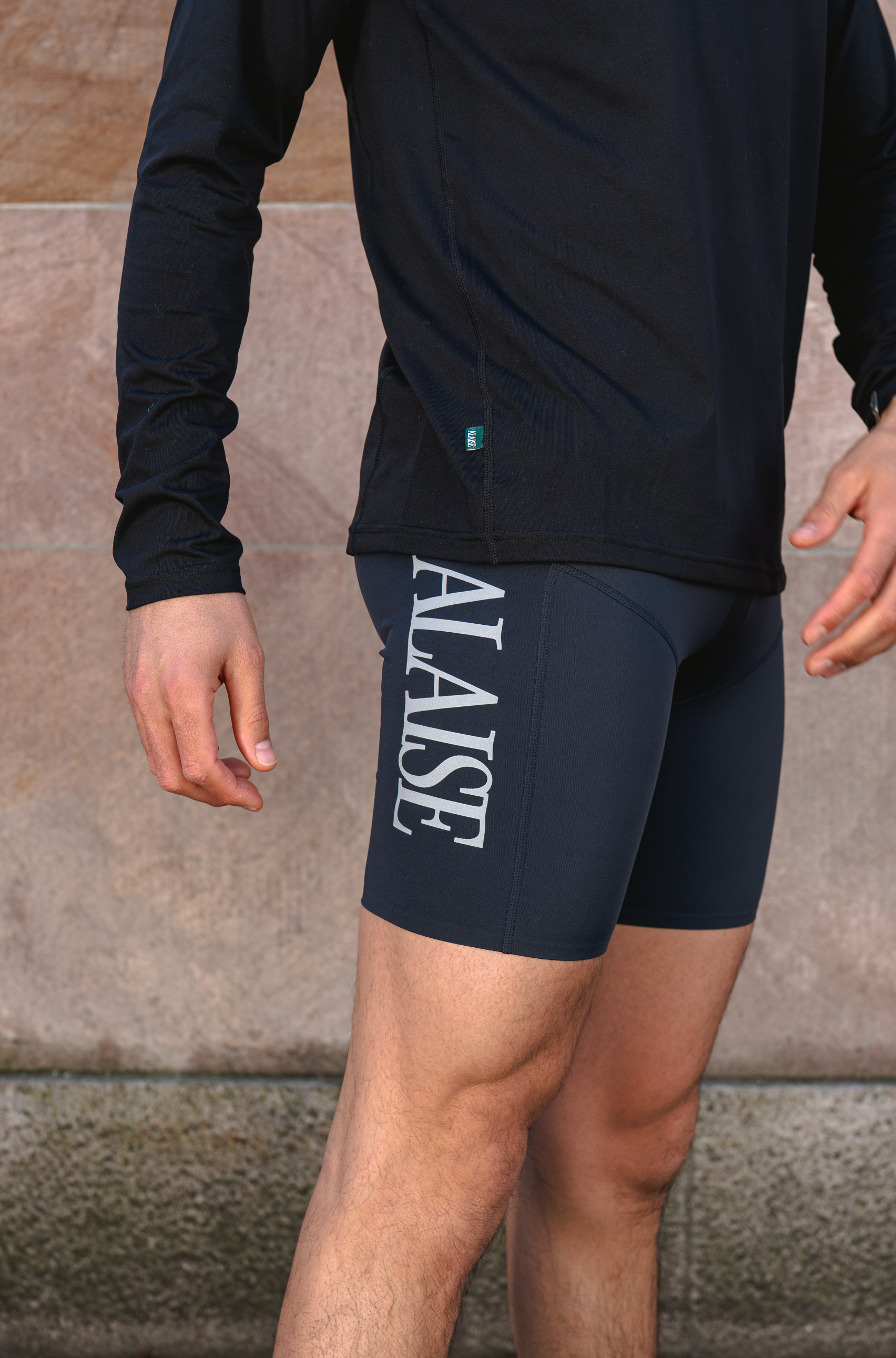 Running Short Tights Navy