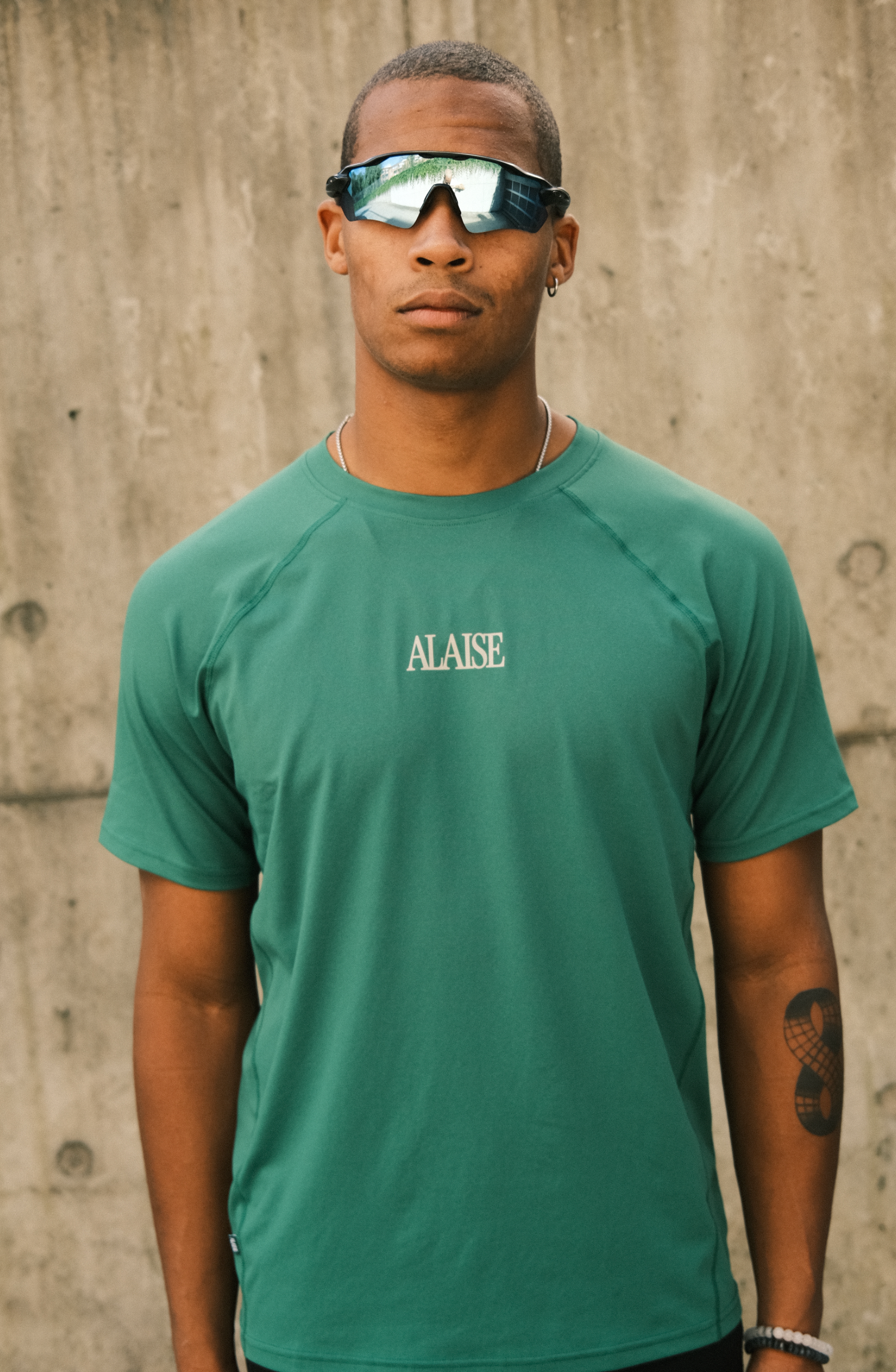 Active Tee in Green