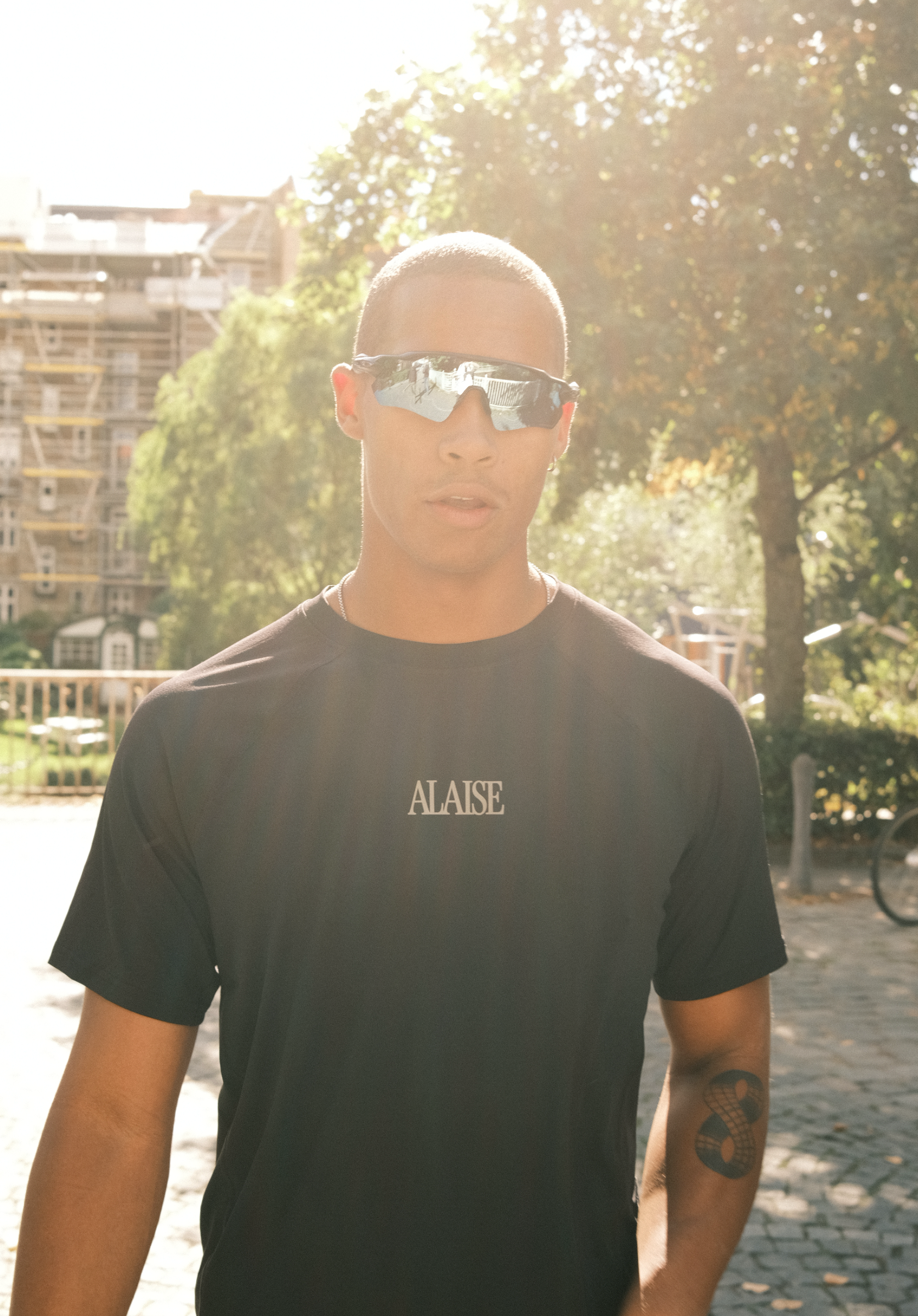 Active Tee in Black