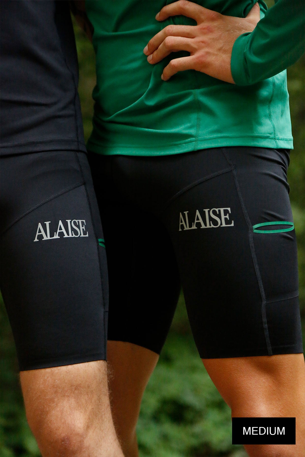 Active Short Tights in Black