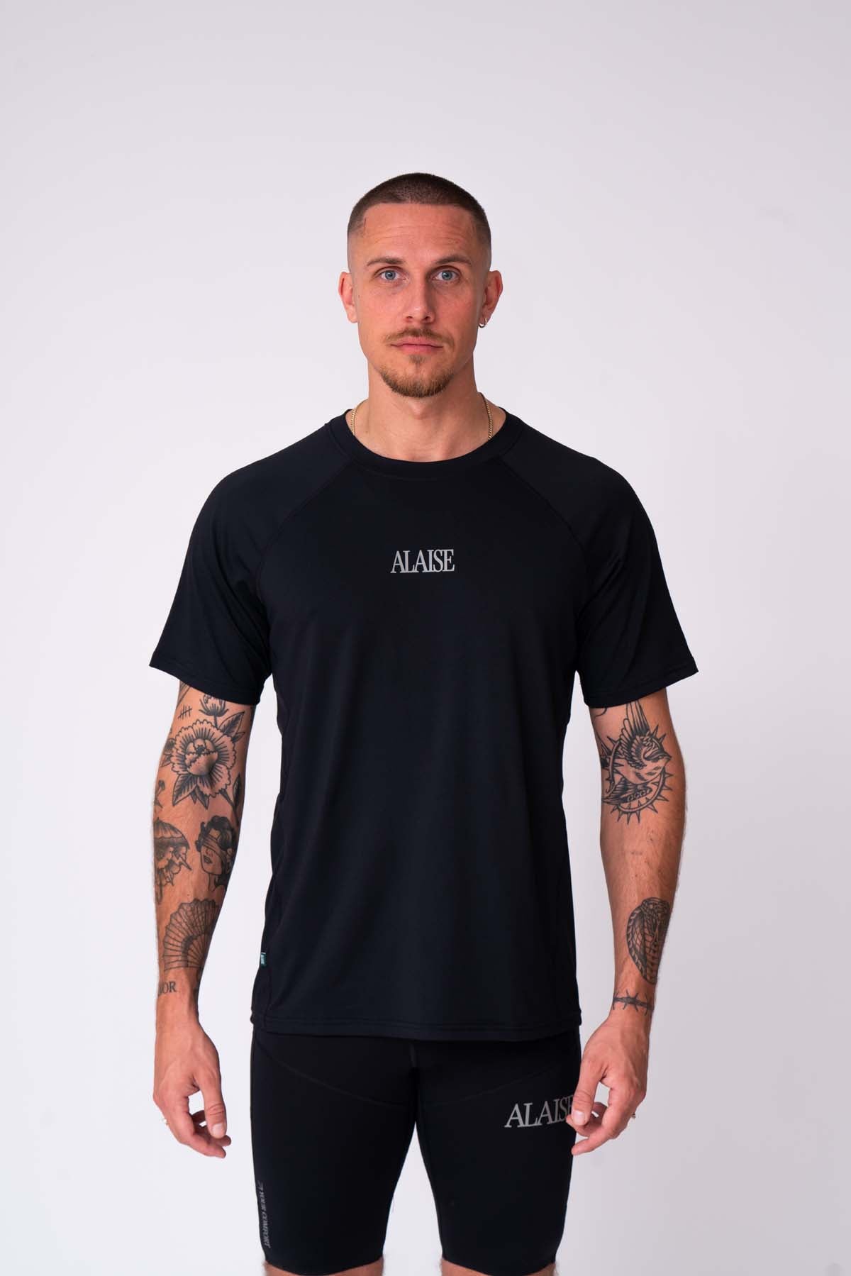 Alaise Active Graphic T-Shirt - Black