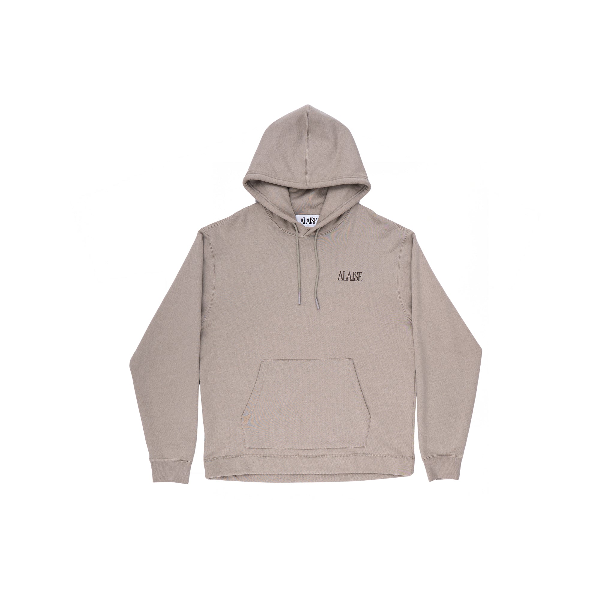 Graphic Logo Comfort Hoodie - Beige