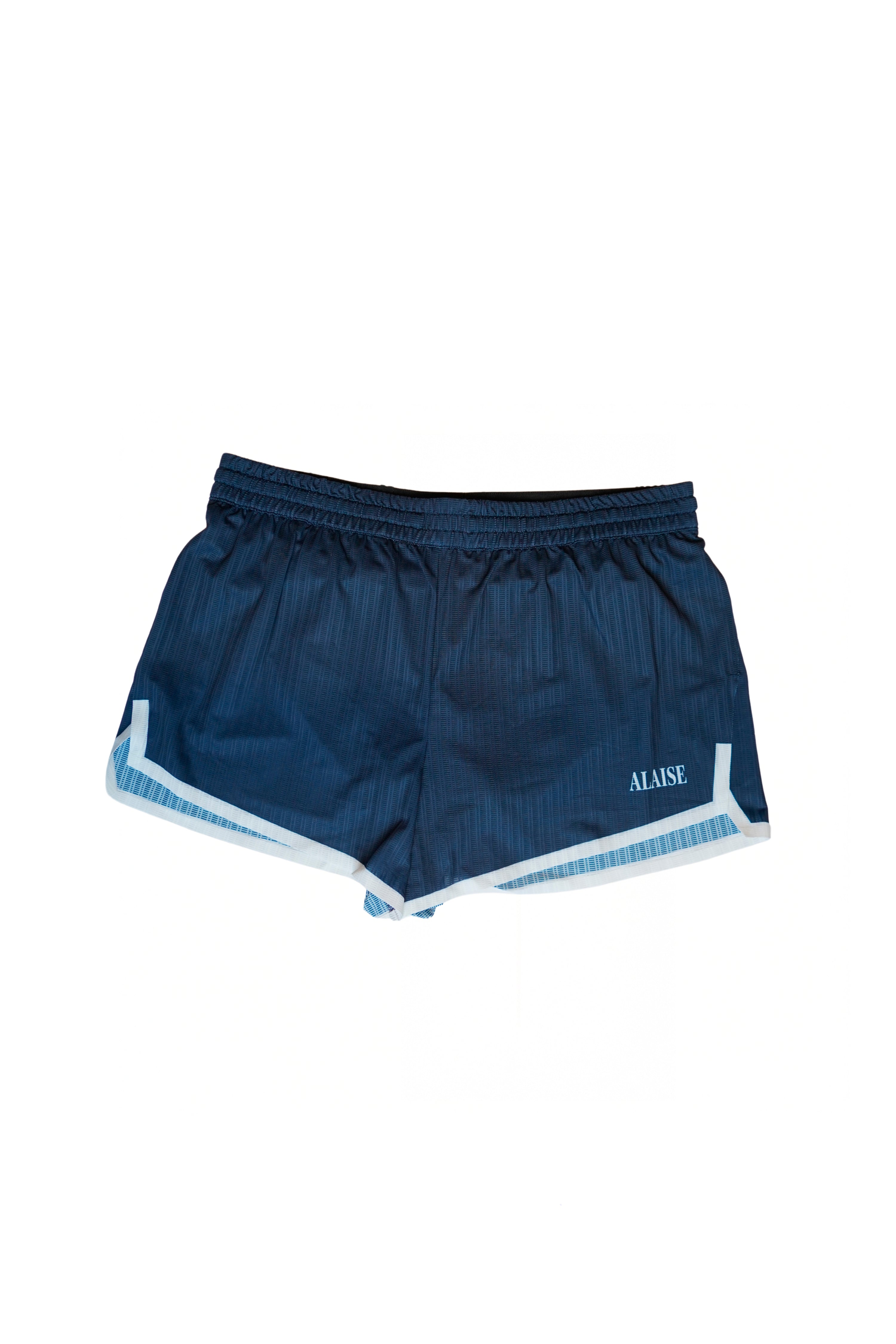 Running Light Split Shorts in Navy