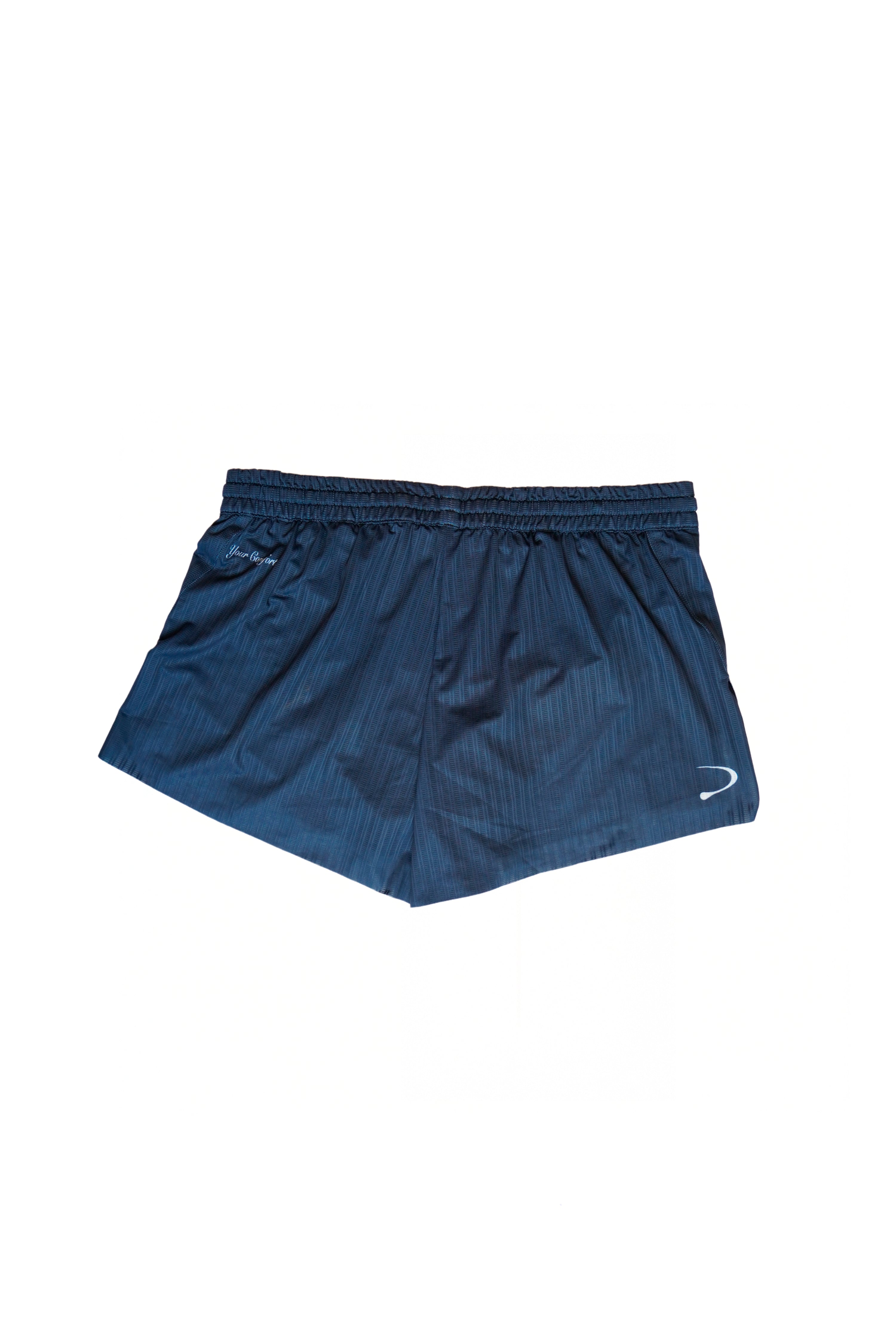 Running Light Split Shorts in Navy
