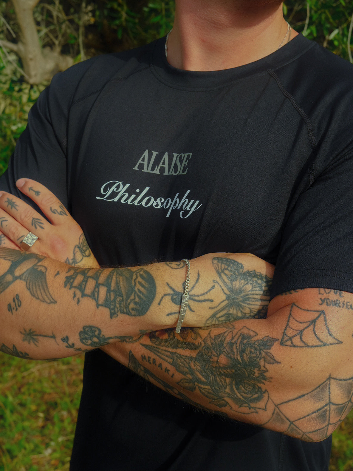 Alaise Active Philosophy T-Shirt - Black