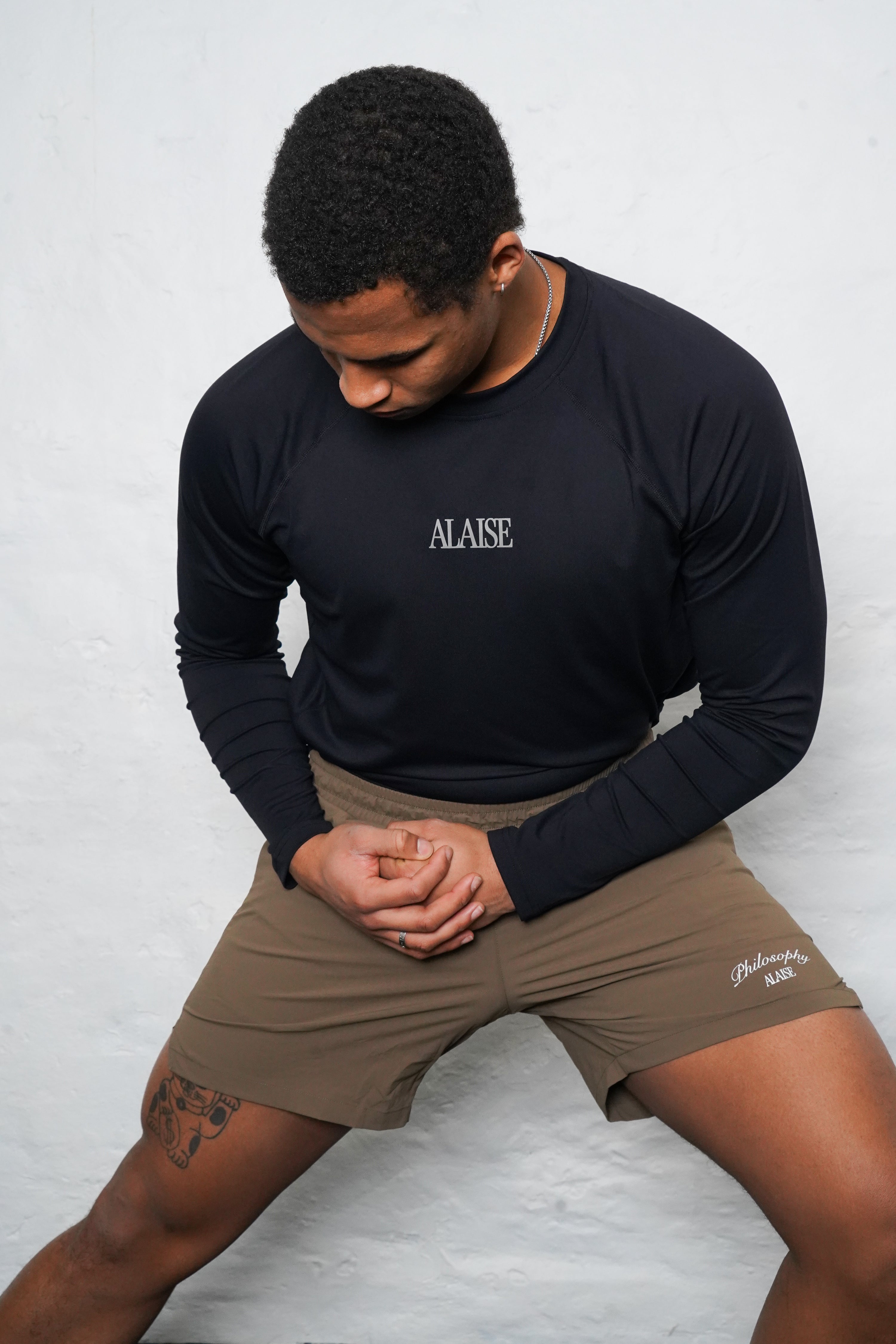 Active Shorts in Brown