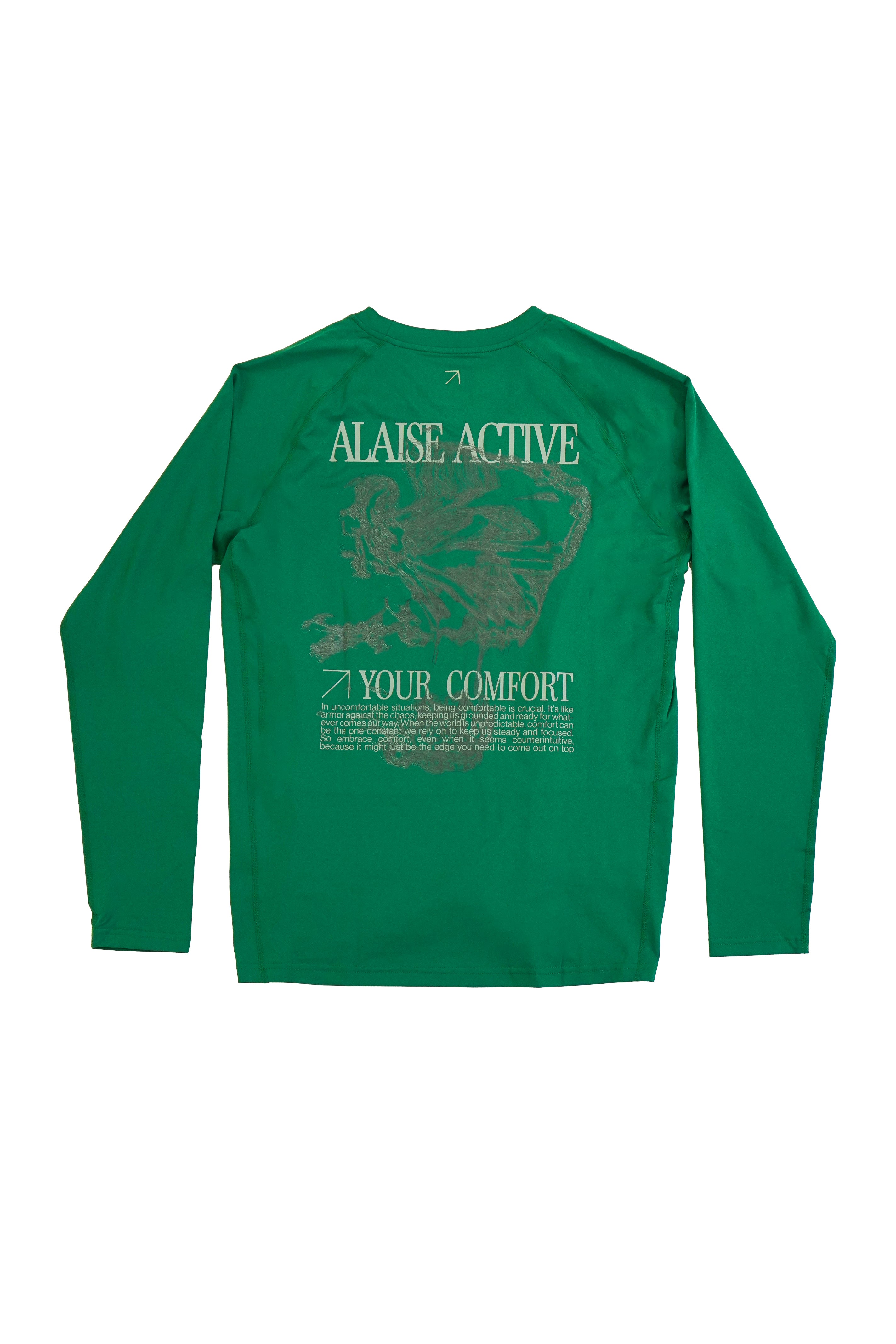 Graphic II Active Long Sleeve - Green