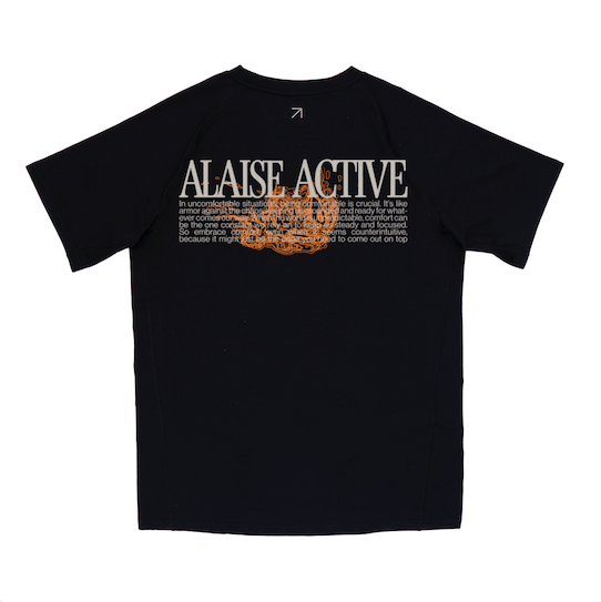 Alaise Active Graphic T-Shirt - Black