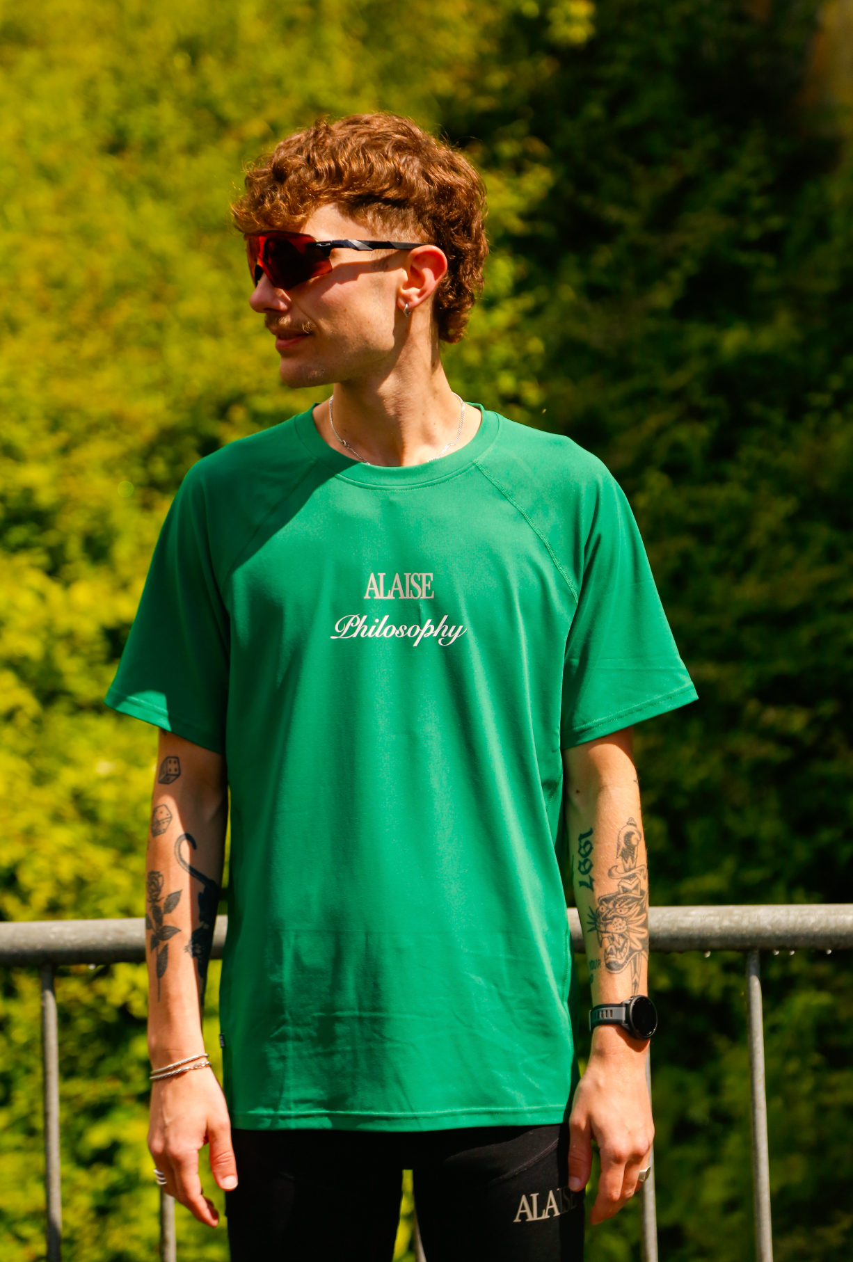 Alaise Active Philosophy T-Shirt - Green
