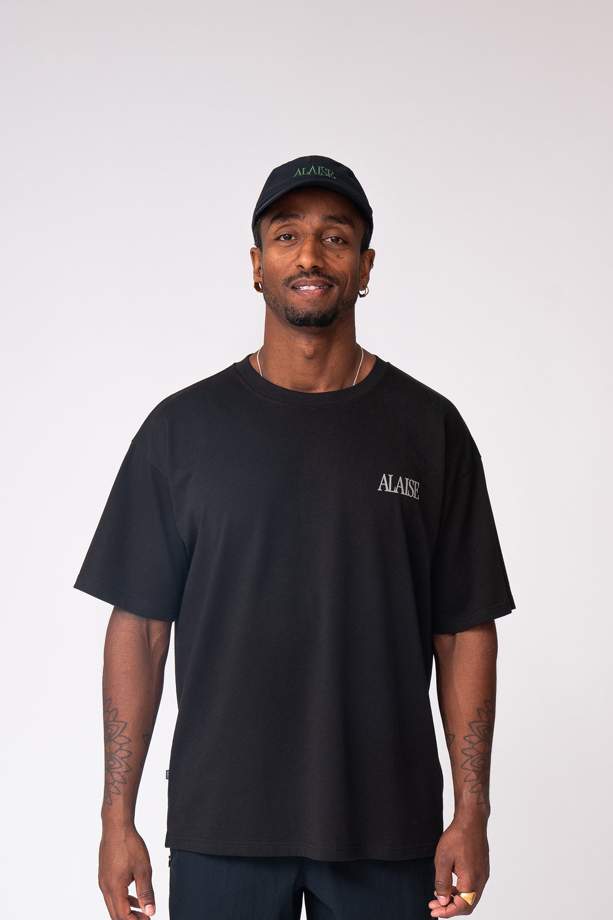 Alaise Box Fit T-Shirt - Black